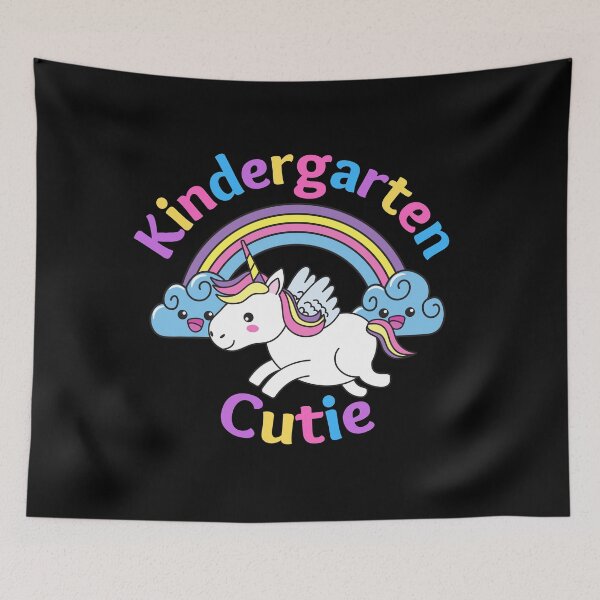 Item preview, Kindergarten Cutie Unicorn Rainbow - Kindergarten Students for Back To School designed and sold by CaitU.