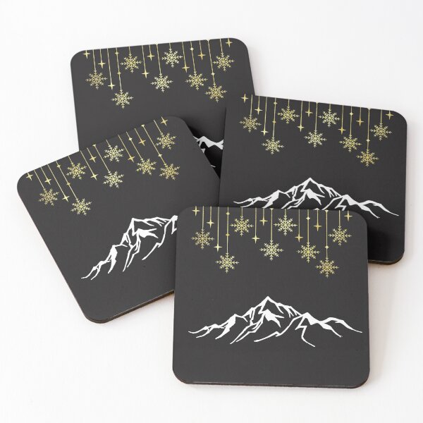 Item preview, Gold Snow Falling on a Mountaintop designed and sold by NerdyStranger.