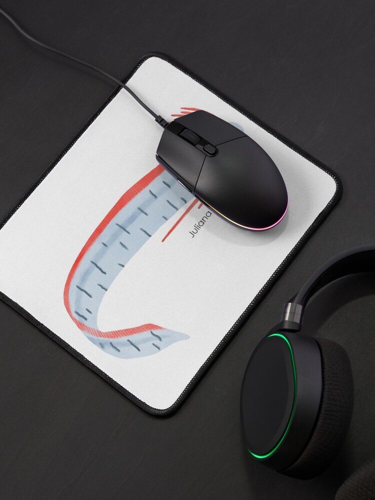 Alternate view of King of Herrings Fish Mouse Pad