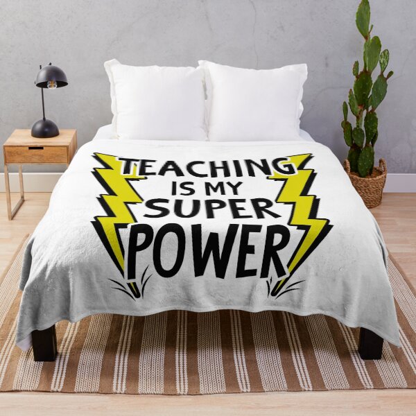 Item preview, Teaching is My SuperPower! designed and sold by LongTunnel.