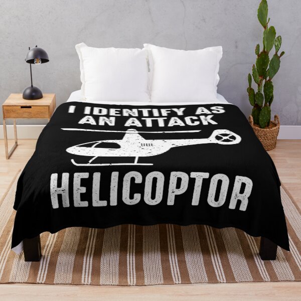 Item preview, Helicopter Satire, I Identify as an Attack Helicopter Satire, Men Women Kids Gift Tees designed and sold by CapitalDesignss.