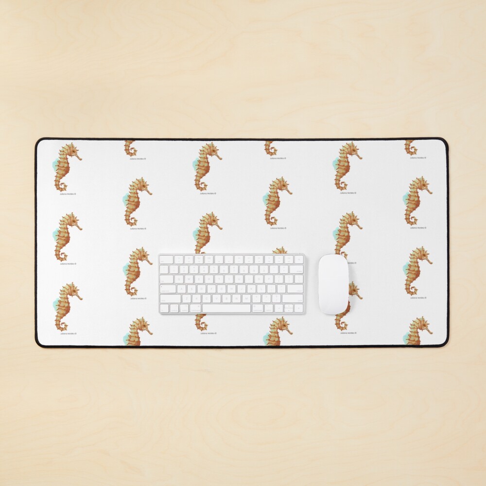 Japanese Seahorse Mouse Pad