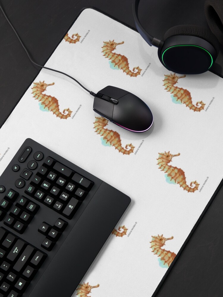 Alternate view of Japanese Seahorse Mouse Pad