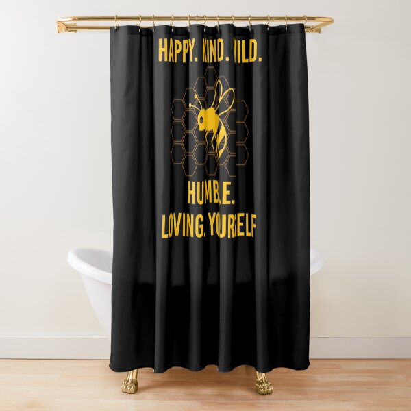 Item preview, Bee Happy, Kind, Wild, Humble, Loving, Yourself designed and sold by JustGift.