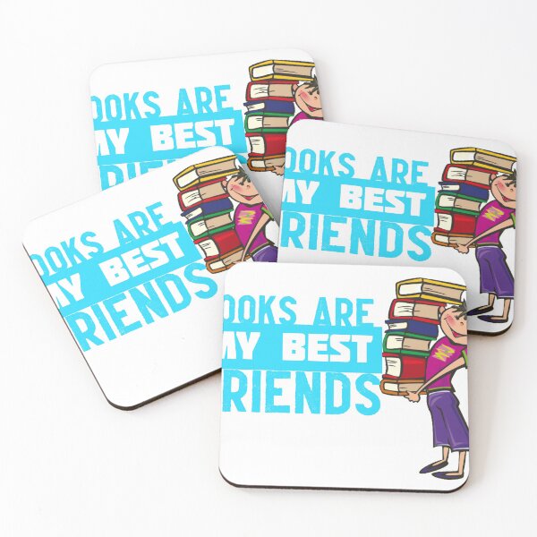 Item preview, BOOKS ARE MY BEST FRIENDS designed and sold by Marakstore.