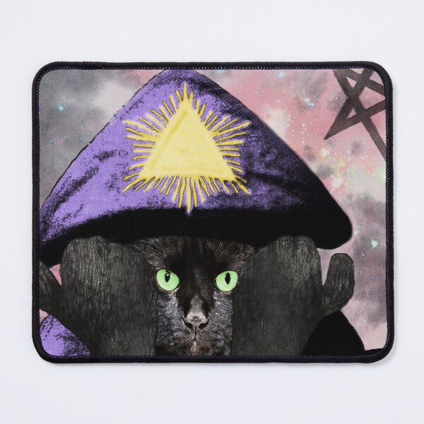 Item preview, Aleister Crowley as his own Black Cat Familiar designed and sold by Loveday Funck.