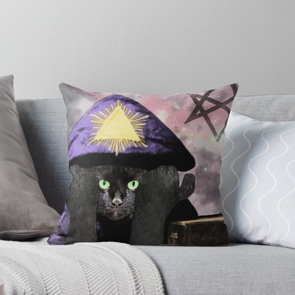 Item preview, Aleister Crowley as his own Black Cat Familiar designed and sold by Loveday Funck.