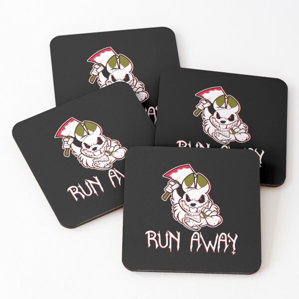 Item preview, Holy Killer Bunny Monty Grail Quest Python, Run Away, Killer Rabbi, Rabbit of Caerbannog designed and sold by CapitalDesignss.
