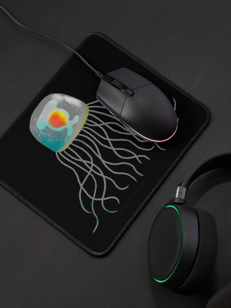 Alternate view of Immortal Jellyfish Mouse Pad