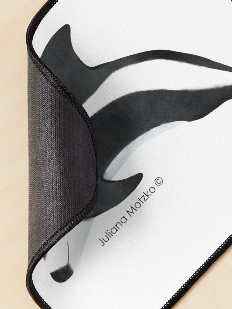 Alternate view of Hourglass Dolphin Mouse Pad