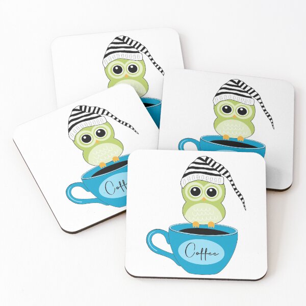 Item preview, Coffee and Owls designed and sold by Cedarrue.