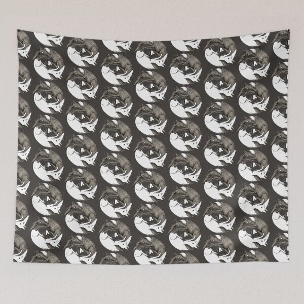 Item preview, Yin Yang - wolves designed and sold by JunieMond.
