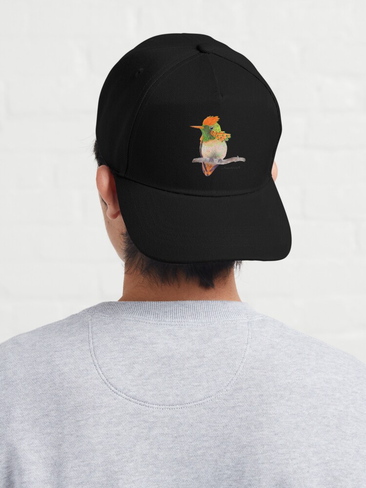 Alternate view of Tufted Coquette Hummingbird Cap