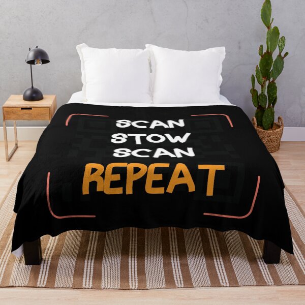 Item preview, Scan Stow Scan Repeat Shirt WareHouse Warehouse Worker designed and sold by Shop-collection.