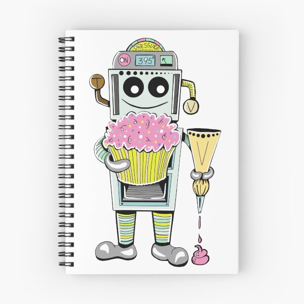 Item preview, Birthday Cupcake Bake Bot designed and sold by SurlyAmy.