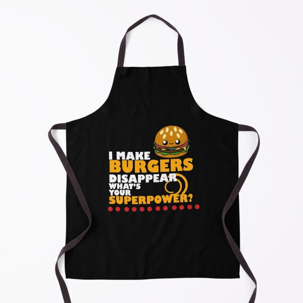 Item preview, Cute Cartoon Burger || Hamburger || I make burgers disappear, what's your super power? designed and sold by cookingwithten.