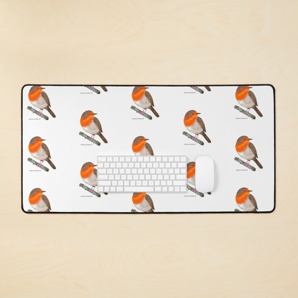 Robin Redbreast bird Mouse Pad