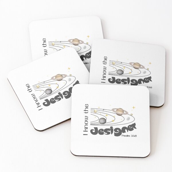 Item preview, Christian Design - I know the Designer - Psalm 33:6 designed and sold by simplydesignart.