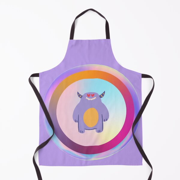 Item preview, Cute Purple Monster designed and sold by Megan-Alice.