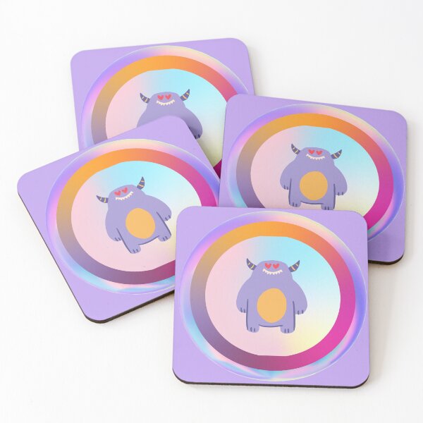 Item preview, Cute Purple Monster designed and sold by Megan-Alice.