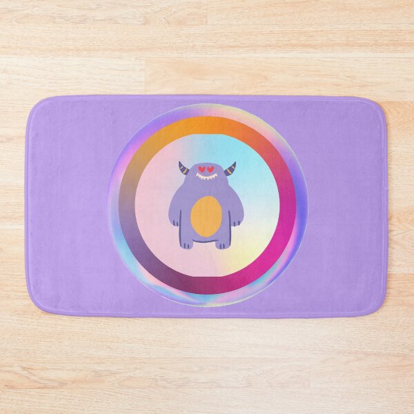 Item preview, Cute Purple Monster designed and sold by Megan-Alice.