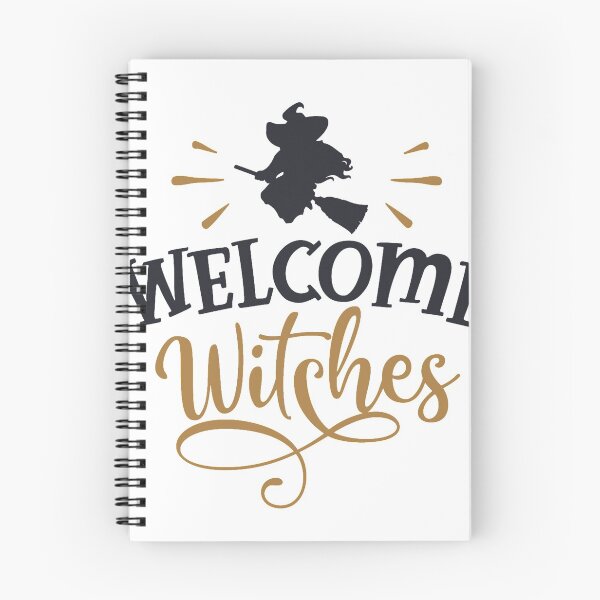 Item preview, Welcome Witches Halloween designed and sold by Sticker-Tee.