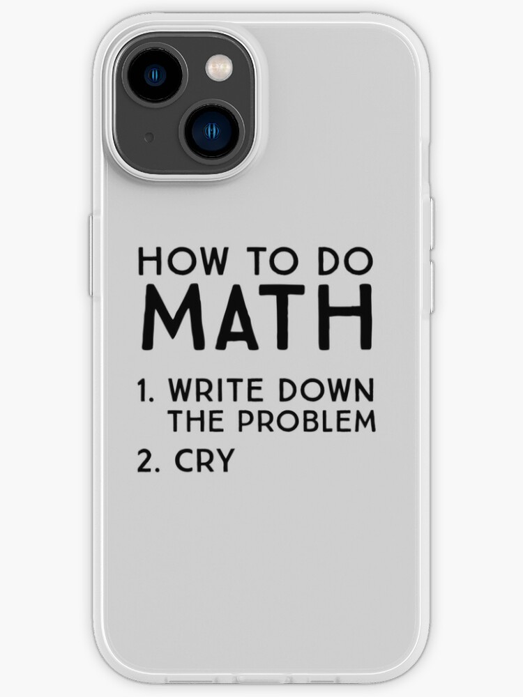 Math Exam - iPhone XS Max Case