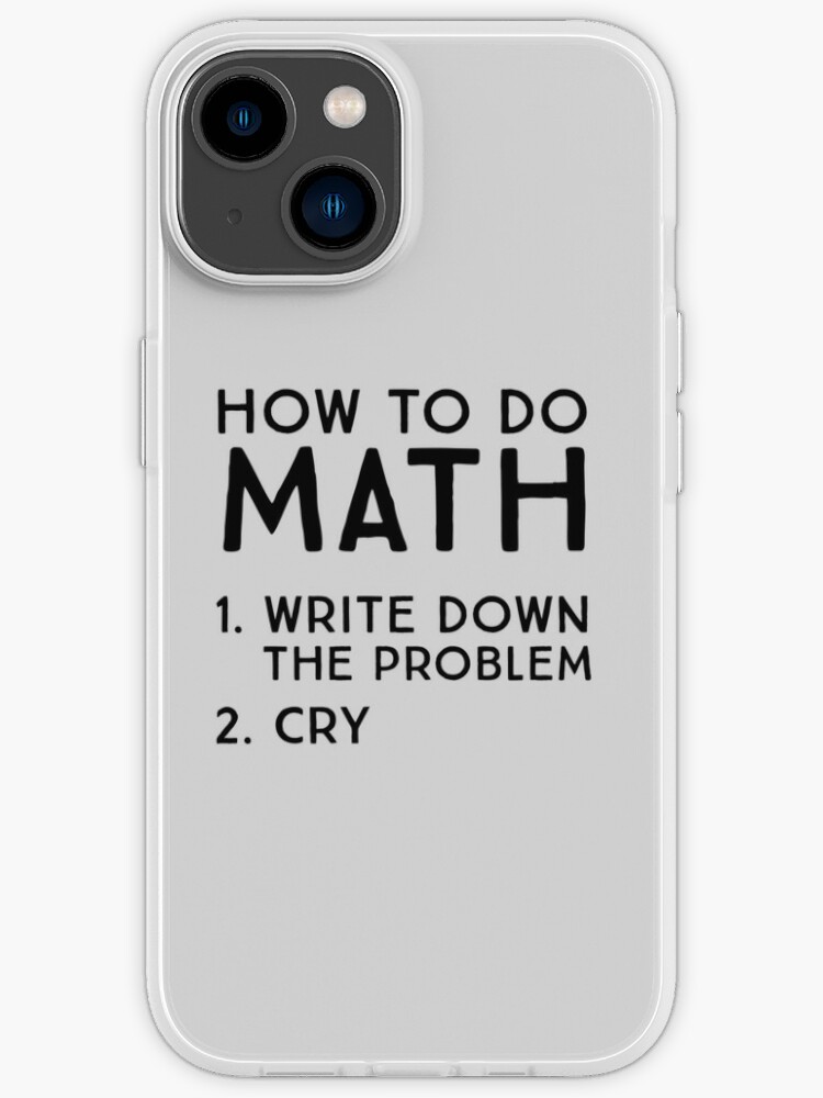 Math Exam - iPhone X / XS Case