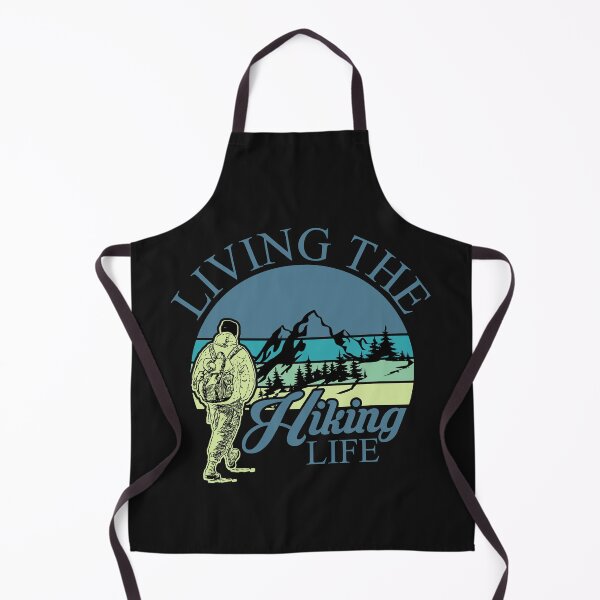 Item preview, living the hiking life insperational quotes and cute gift for hiking and outdoor lover designed and sold by QUEEN-WIVER.