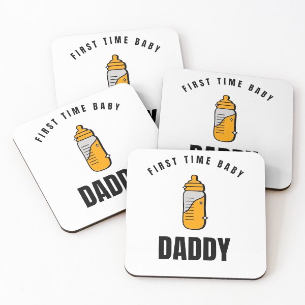 Item preview, First Time Baby Daddy - New Dad - Cute Baby Daddy Tshirt designed and sold by 5lav.