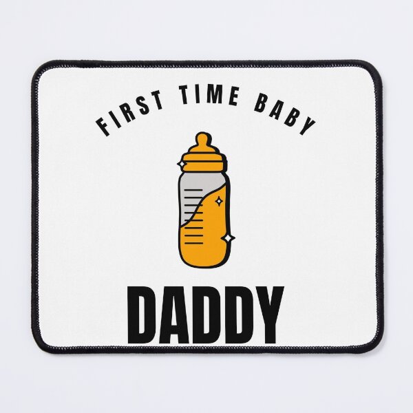 Item preview, First Time Baby Daddy - New Dad - Cute Baby Daddy Tshirt designed and sold by 5lav.