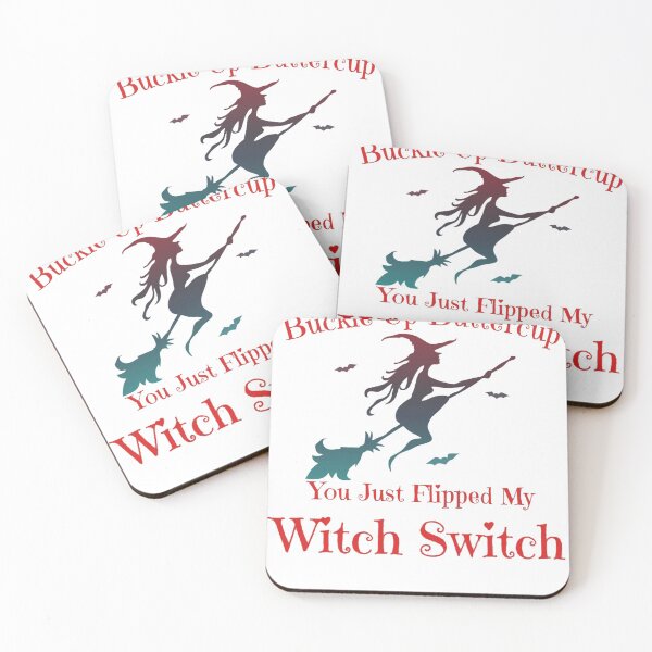 Item preview, WITCH BUCKLE UP BUTTERCUP YOU JUST FLIPPED MY WITCH SWITCH - PRETTY WITCH FOR HALLOWEEN  designed and sold by ilyasxfl.