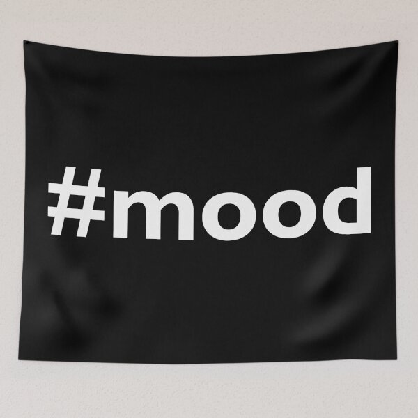 Item preview, Hashtag mood designed and sold by Thestarrysky.