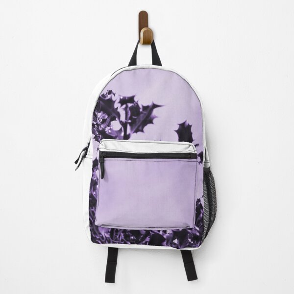 Artikelvorschau, Stechpalmenblätter am violetten Himmel entworfen und verkauft von EdgyDesignForU.