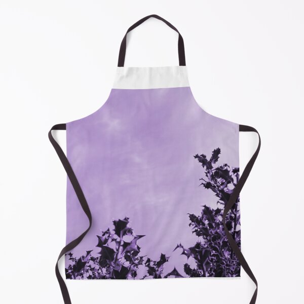 Item preview, Holly leaves in the violet sky designed and sold by EdgyDesignForU.