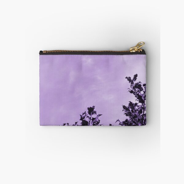 Item preview, Holly leaves in the violet sky designed and sold by EdgyDesignForU.