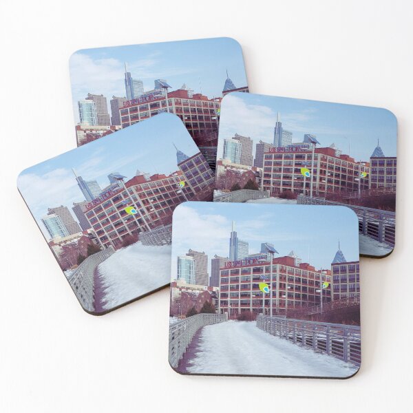 Item preview, Schuylkill Banks Boardwalk During Winter designed and sold by PHLDesign.