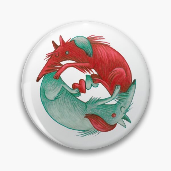 Item preview, Yin Yang - wolves designed and sold by JunieMond.