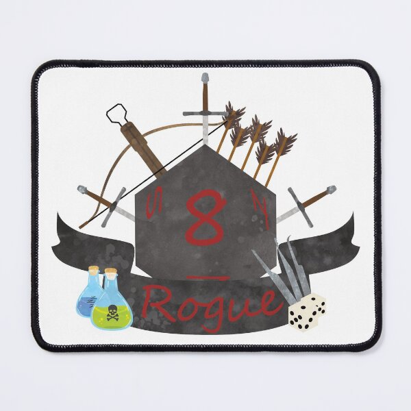 Item preview, Dnd class - Rogue designed and sold by The crow's nest.