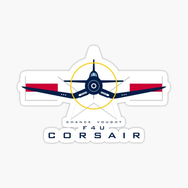Vista previa del artículo con la obra «Gráfico 1 del F4U Corsair Warbird», diseñado y vendido por Dacdacgirl.