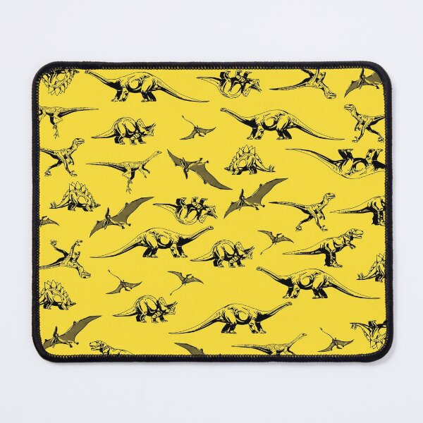 Item preview, Dinosaurs on Yellow Background designed and sold by kapotka.