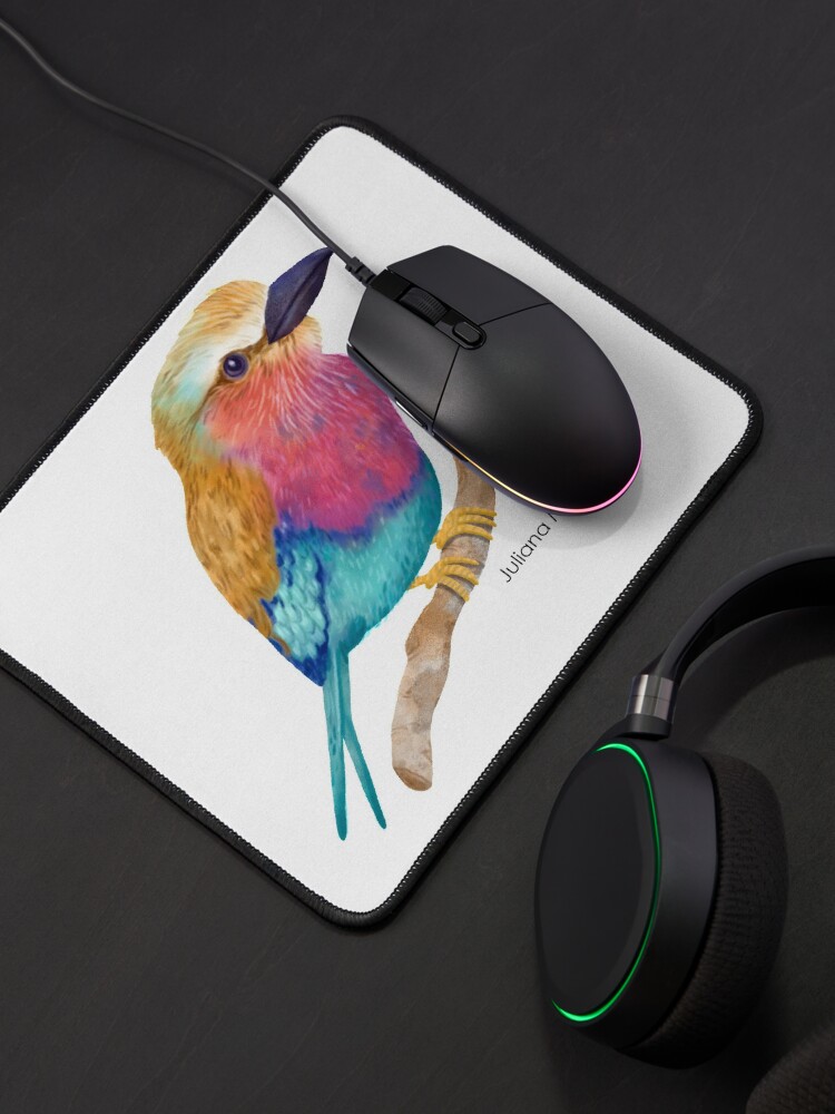 Alternate view of Lilac Breasted Roller Mouse Pad