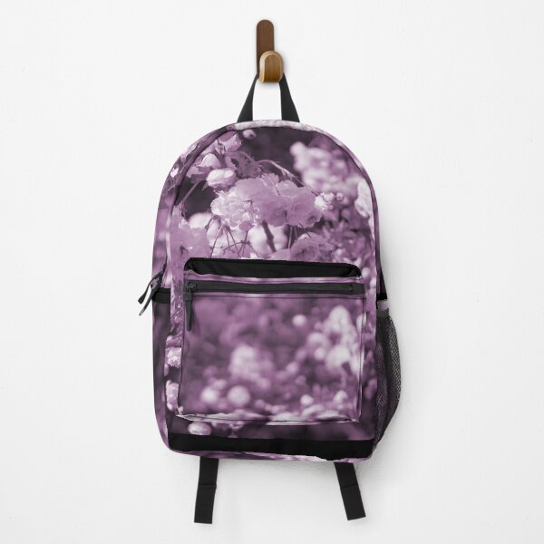 Item preview, Purple violet flowers blooming from a tree designed and sold by EdgyDesignForU.