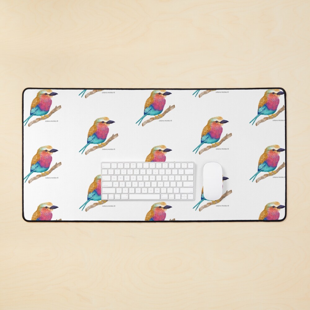 Lilac Breasted Roller Mouse Pad