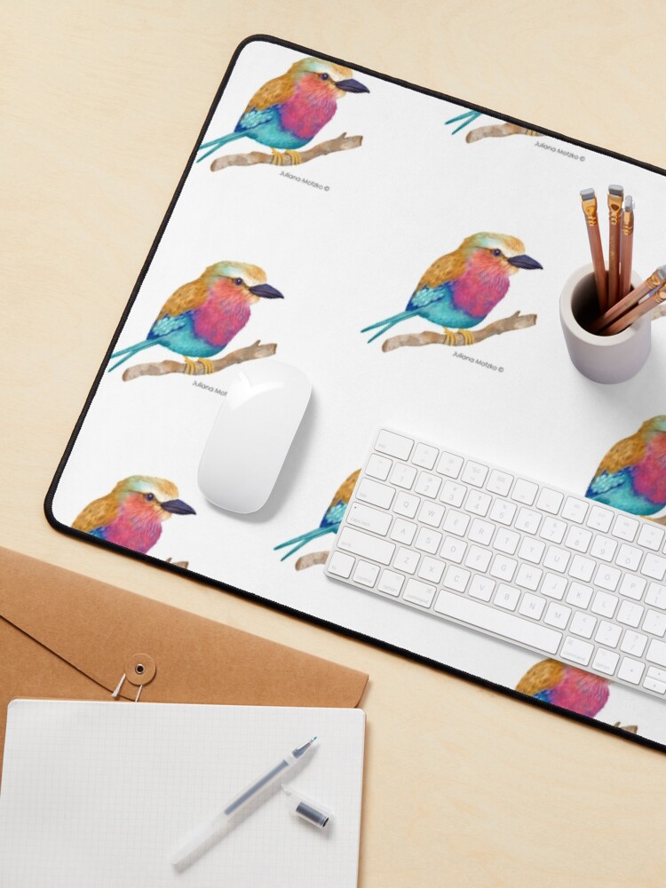 Alternate view of Lilac Breasted Roller Mouse Pad