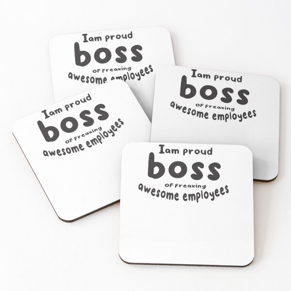 Item preview,  Am A Proud Boss Of Freaking Awesome Employees :Cute & Funny Workplace Foreman Employee Gift -turns Classic-family-gift to mom,dad. designed and sold by Teshirt ★★★★★.