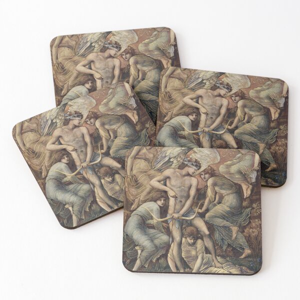 Item preview, Cupid’s Hunting Fields (1885) drawing Sir Edward Burne–Jones designed and sold by BeardedTree.