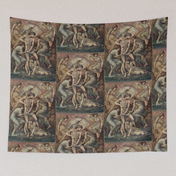 Item preview, Cupid’s Hunting Fields (1885) drawing Sir Edward Burne–Jones designed and sold by BeardedTree.