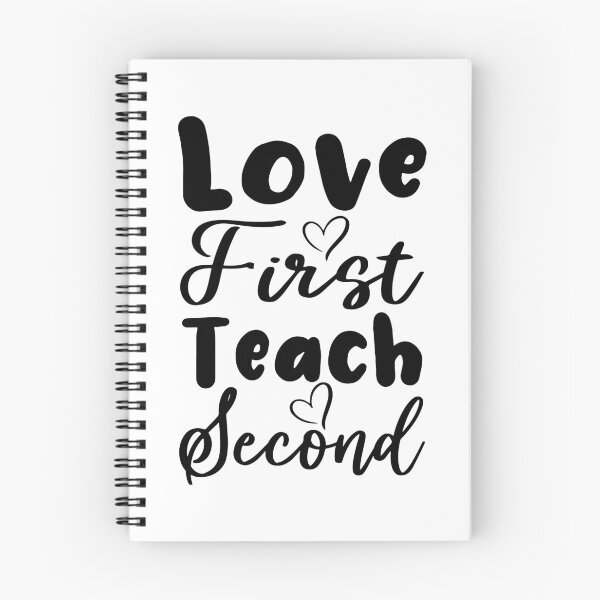 Item preview, Love First Teach Second designed and sold by Artnight.