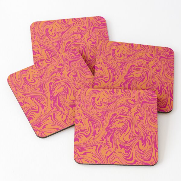 Item preview, Pink and Orange swirl design  designed and sold by rheabhargava.